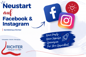 Neustart der SocialMedia Kanäle